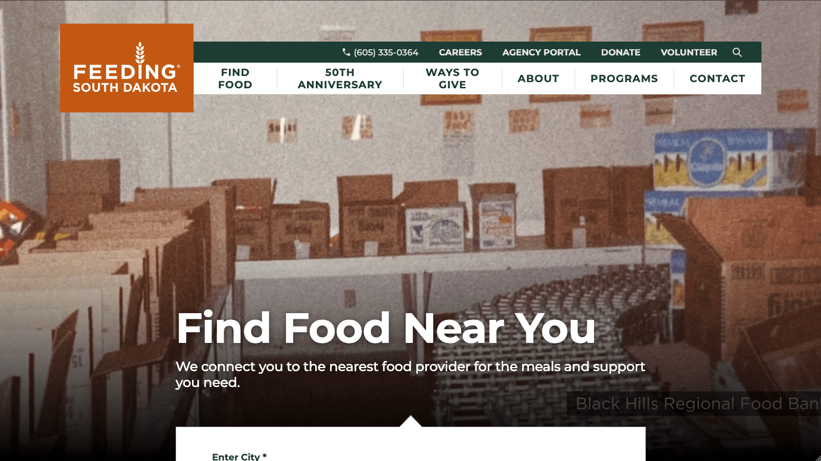 Feeding South Dakota Website
